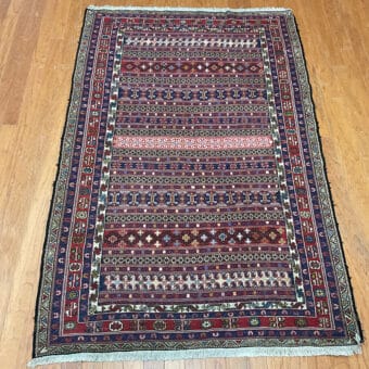 HERAT ORIENTAL Handmade Soumak Kilim (4'3 x 6'3)