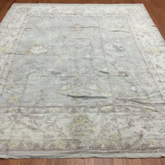 Afghan Hand-knotted Vegetable Dye Oushak Wool Rug (8'5 x 10')